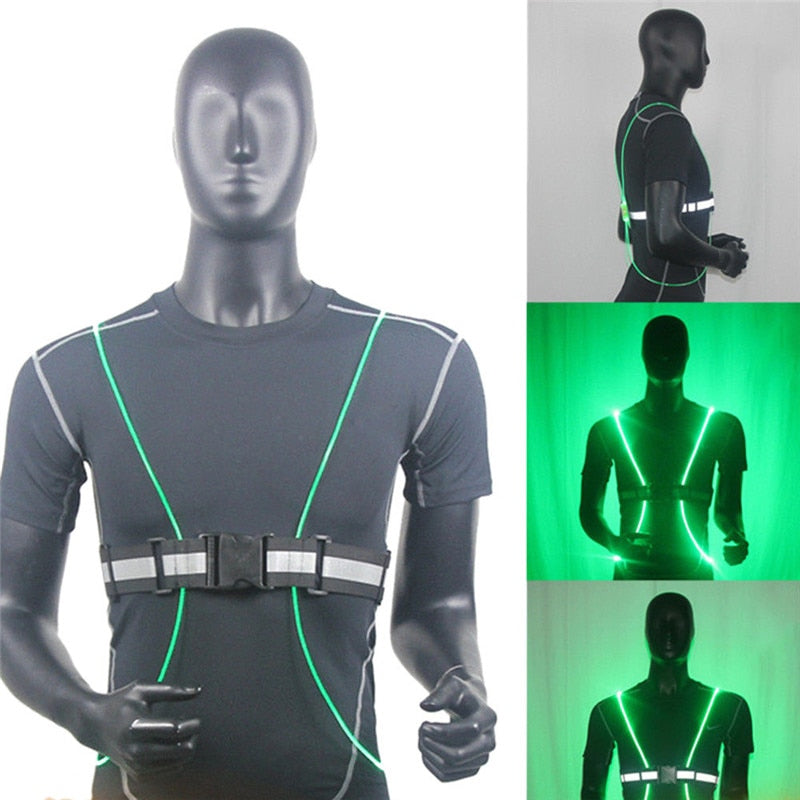 Reflective LED High Visibility Vest