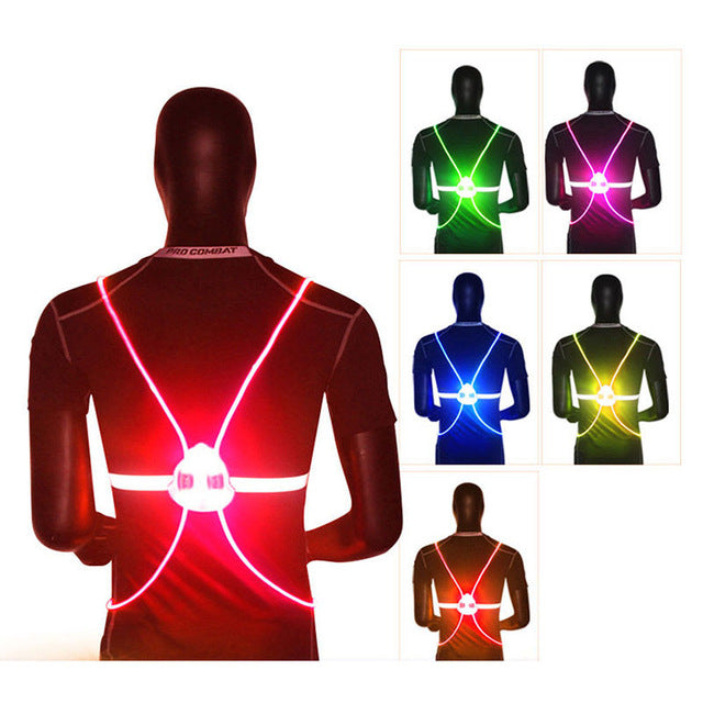 Reflective LED High Visibility Vest