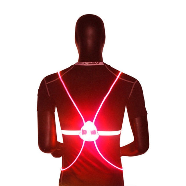 Reflective LED High Visibility Vest