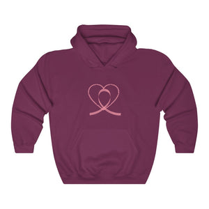 Breast Cancer Awareness Hoodie Soft Pink Design