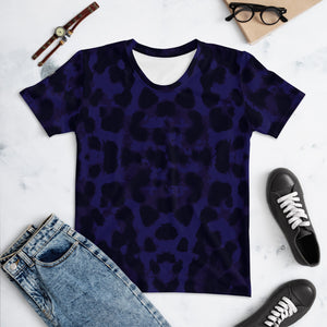 Blue Leopard T-shirt