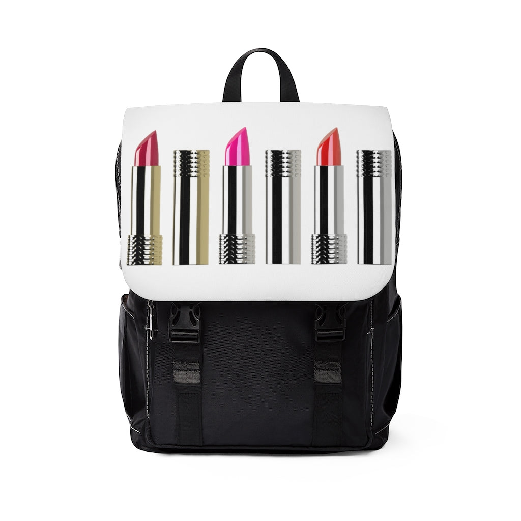 Lipstick Shades Casual Shoulder Backpack - UnequelyUs