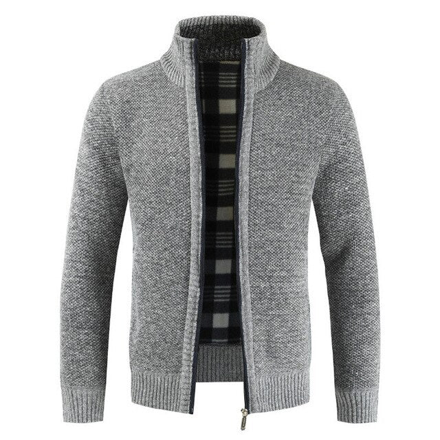 Zip-Front Cardigan Sweater - UnequelyUs