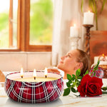 Smokeless Rose Scented Candle