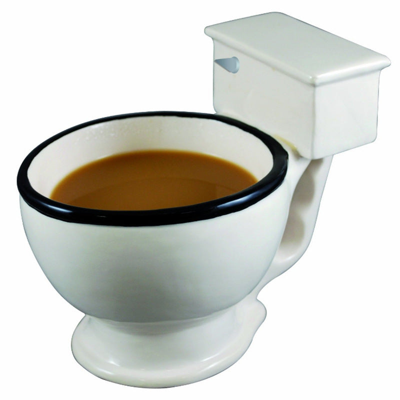 Novelty Toilet Mug With Handle